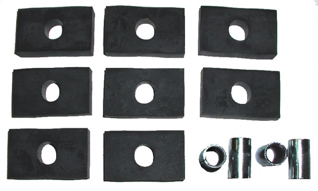 Cushion And Spacer Set Bumper Mounting Front And Rear-58-60