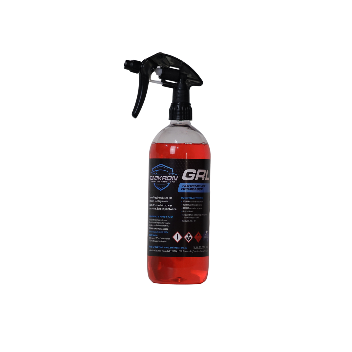 Omikron GRL Tar Remover 250ml GRL250