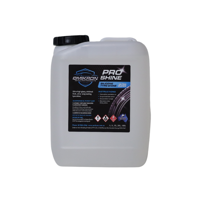 Omikron Pro Shine Silicone Tyre Shine 5L