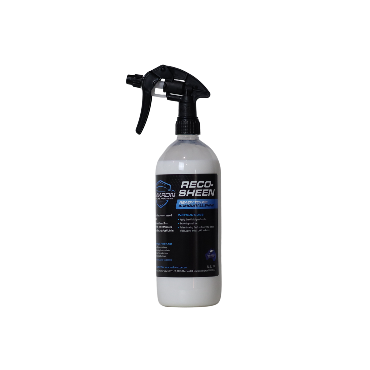 Omikron Reco Shine 1L with Black Trigger RECSHI1T