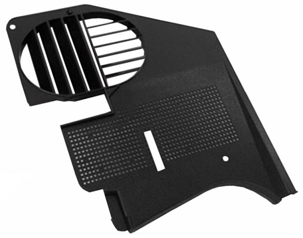 Panel Kick With Vent Black Left-78-82