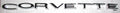 Emblem Set Rear Letters Corvette-8 Pieces Import-68-73