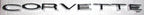Emblem Set Rear Letters Corvette-8 Pieces Import-68-73