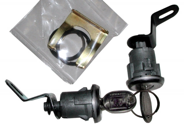 Lock Door With Alarm In Left And Right Doors Keyed Pair-80-82