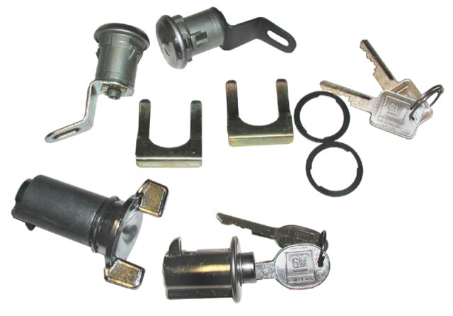 Lock Set Doors, Ignition And Glove Box-69-73