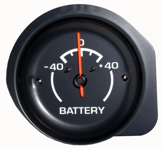 Gauge Battery Ammeter With White Face-75-76