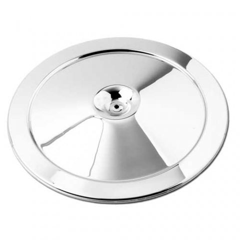Lid Air Cleaner Triple Chrome Plate With Curved Silk Screen-66-69