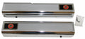 Sill Cover Chrome With Logo Pair-88-90