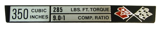 Plate Engine Data Console L-82 350-74