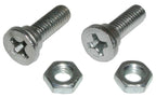 Screw Seat Back Pivot With Nuts Pair-70L-73