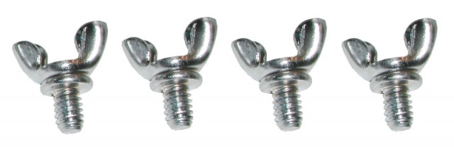 Wing Nut Set Ignition Shield Chrome-4 Piece-56-82