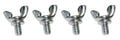 Wing Nut Set Ignition Shield Chrome-4 Piece-56-82