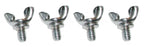 Wing Nut Set Ignition Shield Chrome-4 Piece-56-82