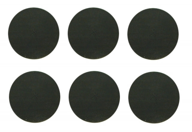 Washer Side Glass Rubber-6 Pieces-68-77