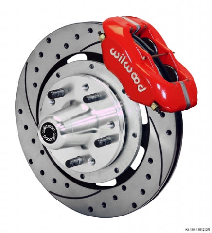 Conversion Kit Disc Brake Front-4 Pistion Calipers-53-62