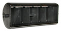 Duct Air Conditioning Center Vent Black With Chrome Edge-77-82