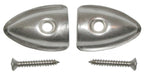 Tip Set Convertible Soft Top Wire On Original Chrome Pair-53-75
