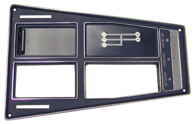 Plate Assembly Shift Console-4 Speed Without Air Conditioning-69