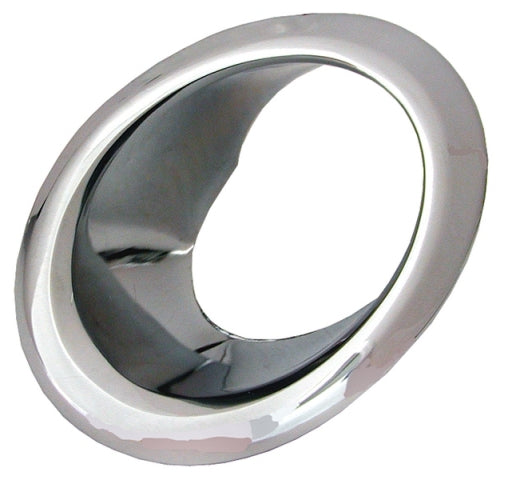 Bezel Exhaust Chrome Left-66-67