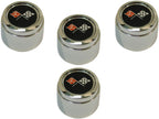 Cap Set Center Aluminum Wheel With Emblem Replacement Plastic Pace Car-4 Pieces-78