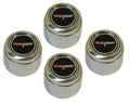 Cap Set Center Aluminum Wheel With Emblem Replacement Plastic-4 Pieces Usa-80-81