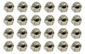 Nut Set Acorn Side Seat Hinge-24 Pieces-78 Pace Car-79-82