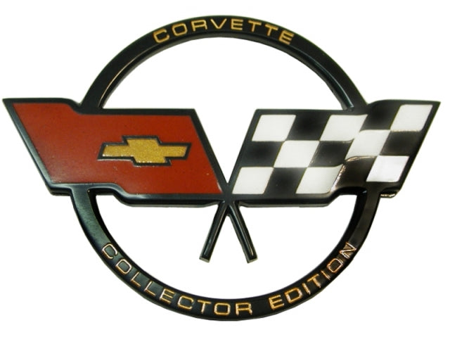 Emblem Fuel Door Cross Flag Collector'S Edition Gm Restoration-82