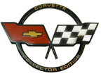 Emblem Fuel Door Cross Flag Collector'S Edition Gm Restoration-82