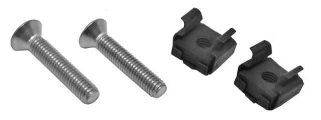 Retainer Set Shift Console Plate Underbody With Screws Pair-56-62