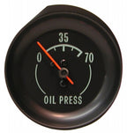 Gauge Oil Pressure-70 Lbs. Green Face-68-71