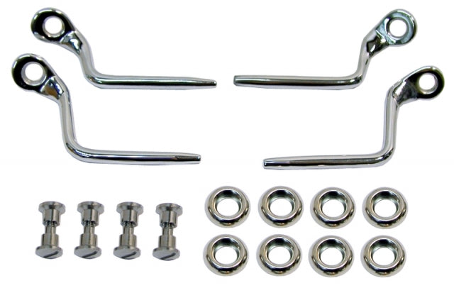 Pin Sunvisor Coupe With Hardware Complete Set-68