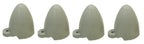 Cone Set Tail Lamp / Tail Light Protector Usa-4 Pieces-61-62