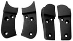 Cover Set Seat Hinge Black-4 Pieces-78-82
