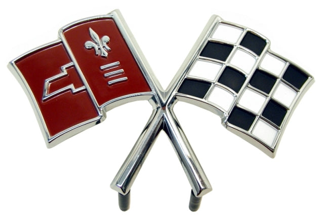 Emblem Front Cross Flags Import-66