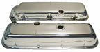 Cover Valve Chrome With Drippers With Slant On Left Valve Cover Import Pair-65-74