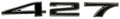Emblem Set Hood-427-With Speednuts Imported-6 Pieces-67-69