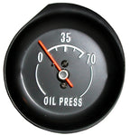 Gauge Oil Pressure-70 Lbs. White Face-72-73