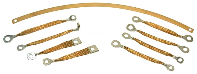 Ground Strap Set Without Side Exhaust-9 Pieces-63