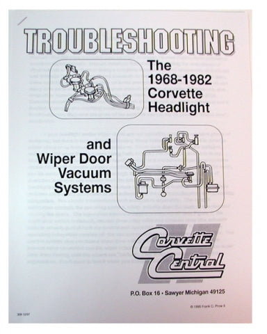 Manual Windshield Wiper Vacuum System And Headlamp Troubleshooting-68-82