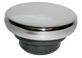 Cap Oil Filler Chrome Rubber For 1 1/4" Valve Covers