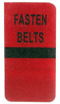 Lens Fasten Seat Belts Warning-77-79