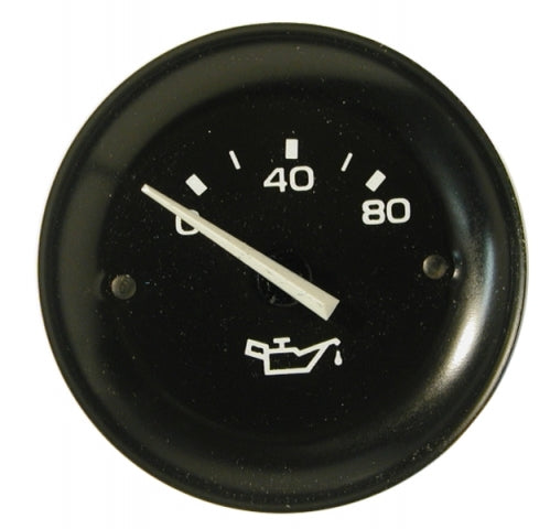 Gauge Oil Pressure-80 Lbs. White Face-78-82