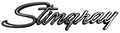 Emblem Front Side Fender Stingray Each-69-73