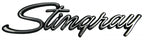 Emblem Front Side Fender Stingray Each-69-73