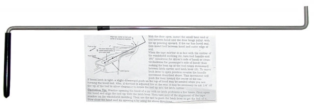 Tool Emergency Hood Open 84-96