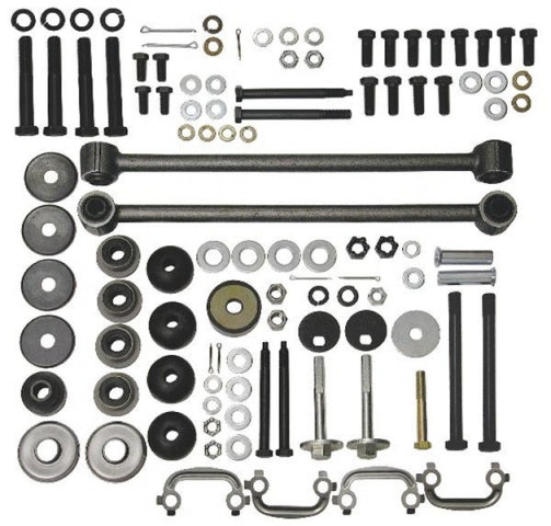 Suspension Kit Rear Mount Includes Bushings And Strut Rods-65-68