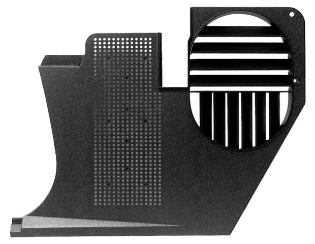 Panel Kick With Vent Black Left-68-77