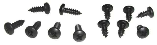 Screw Set Windshield Pillar Post Weatherstrip Retainer-12 Pieces-68-82