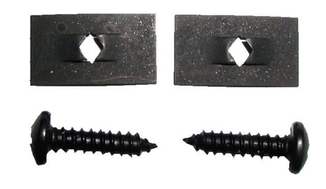 Screw And Nut Set Headlamp Switch Mounting-2 Each-63-67