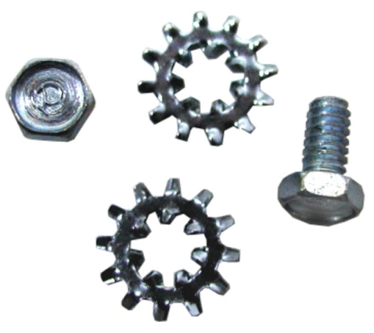 Screw And Lock Washer Set Headlamp Motor Bracket Ground P Headmark-2 Each-63-67